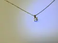 Златно дамско колие - 1.26гр. - 14К, снимка 2