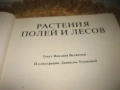 Растения полей и лесов - 1987 г., снимка 3