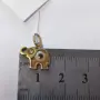 Златна висулка 1.36гр., снимка 3