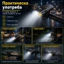 Акумулаторен LED фар за велосипед и тротинетка MACROCOSM с дигитален дисплей, снимка 3