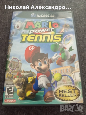 Mario Power Tennis Nintendo GameCube NTSC