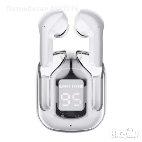 Bluetooth слушалки с LED дисплей и вграден микрофон, снимка 7 - Bluetooth слушалки - 55606215