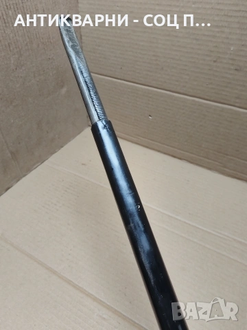 Соц Стара Ръчно Кована Щанга Лост 1кг. НОМЕР 1599., снимка 6 - Антикварни и старинни предмети - 54010470