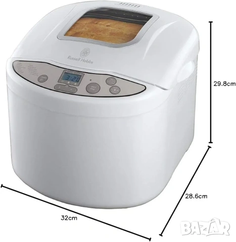 Като НОВА! Хлебопекарна Russell Hobbs, снимка 6 - Хлебопекарни - 54191777