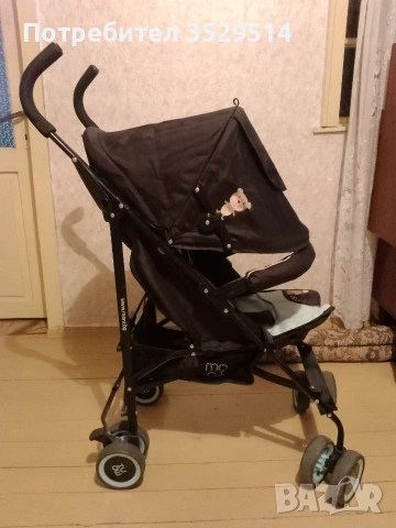 Бебешка лятна сгъваема количка и пластмасово колело 