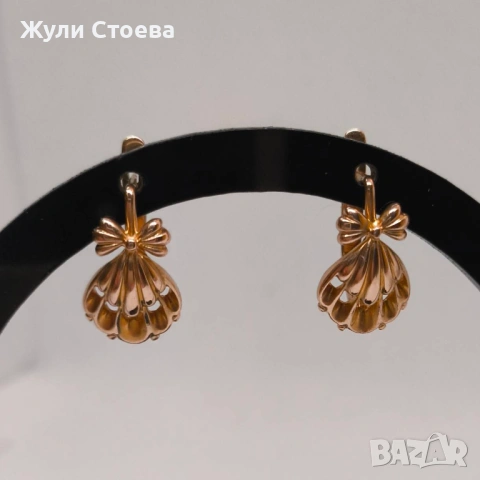 Руски златни обеци