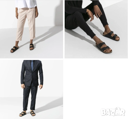 чехли / сандали Birkenstock Arizona Natural Leather номер 45 , снимка 10 - Мъжки чехли - 54693568