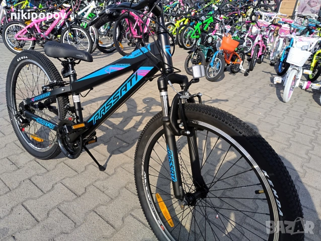 BG Алуминиев велосипед 24" MARTY черен, снимка 5 - Велосипеди - 54334790