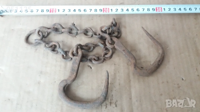 стари масивни куки, ченгели , снимка 8 - Антикварни и старинни предмети - 54067937