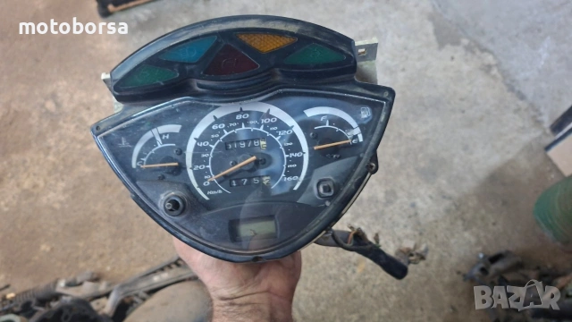 километраж honda SH 125i-150i