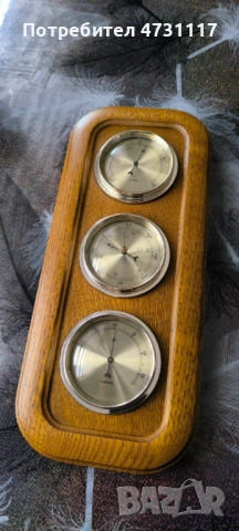 Луксозна Метеостанция - Барометър, Хидрометър, Термометър, снимка 2 - Други - 54099931