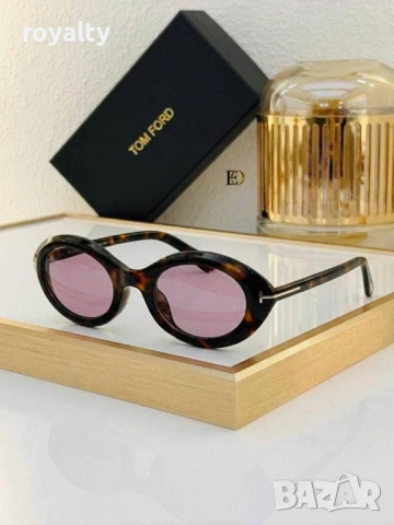 Tom Ford Нови Дамски Слънчеви Очила с Кутия Различни Цветове 