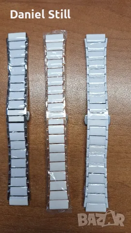 Нова 18 мм керамична каишка за Huawei Watch Samsung Garmin, снимка 1 - Каишки за часовници - 53002824