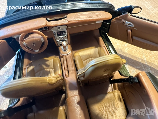 метален модел "PORSCHE 911 Carrera  S Cabriolet"/1:18,Maisto/, снимка 3 - Колекции - 55123042