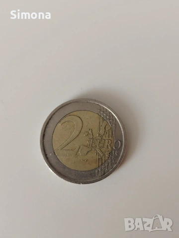 2 евро Италия 2002 г., снимка 2 - Нумизматика и бонистика - 54929759