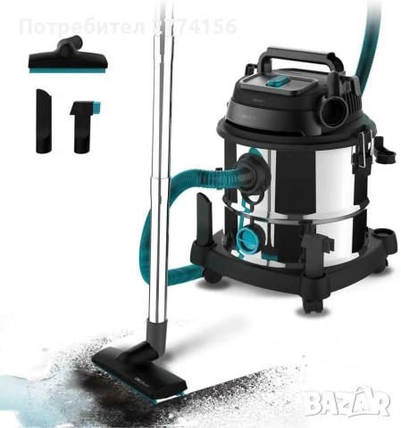Индустриална прахосмукачка Cecotec Conga Rockstar Wet&Dry Steel Max 20L 