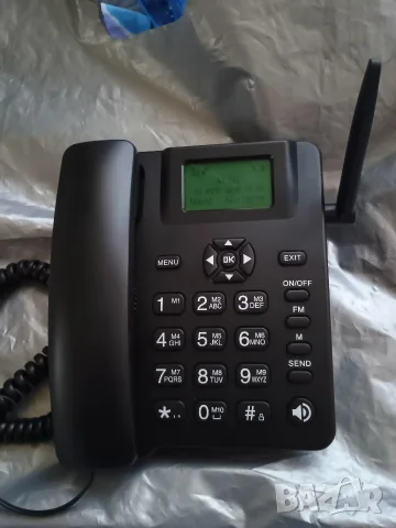 Домашен телефон-GSM от А1 / M-TEL, снимка 9 - Стационарни телефони и факсове - 55300639
