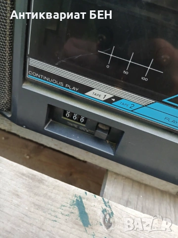 HITACHI W27E DOUBLE CASSETTE – 1985 г. , снимка 7 - Антикварни и старинни предмети - 54874517