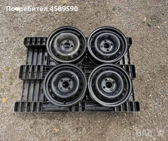4бр.Оригинални джанти 14цола 4x100 за Renault Kangoo,Dacia Dokker,Sandero,Mercedes Citan,Nissan Kubi