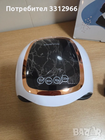 Чисто нова професионална лампа за нокти NAXBEY BQ V3, снимка 3 - Продукти за маникюр - 54000333