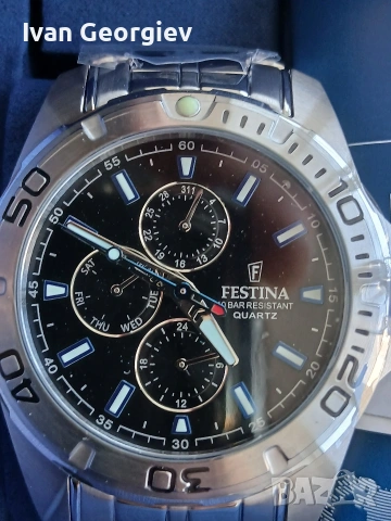 Нов часовник Festina , снимка 3 - Мъжки - 55081539