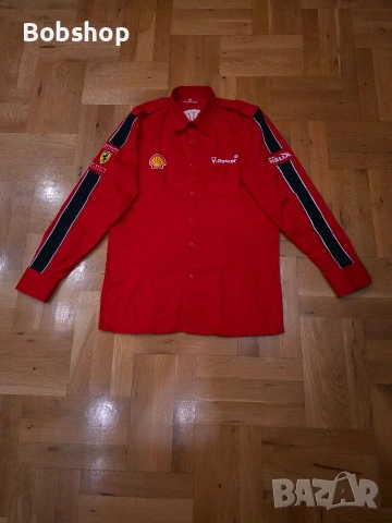 Мъжка риза Scuderia Ferrari Shell Racing