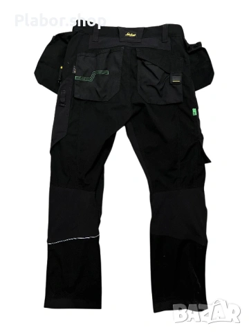 Мъжки работен панталон Snickers 6902 FlexiWork Trousers, размер 48, снимка 3 - Панталони - 54857630