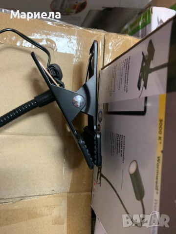 LED Лампа с щипка / Лампа за четене, снимка 3 - Други - 55260066