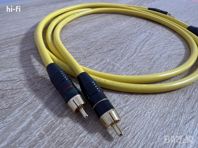 Cable Talk Improved 3 RCA аудио кабели, снимка 5 - Ресийвъри, усилватели, смесителни пултове - 55249035