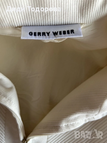 Дамско рипсено яке / сако Gerry Weber – Крем / Екрю
, снимка 3 - Якета - 55600397