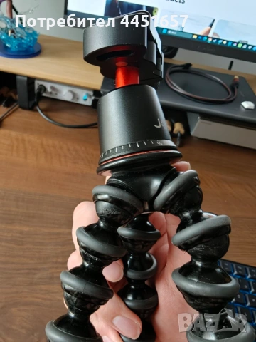 joby guerila aluminum tripod, снимка 3 - Чанти, стативи, аксесоари - 54610786