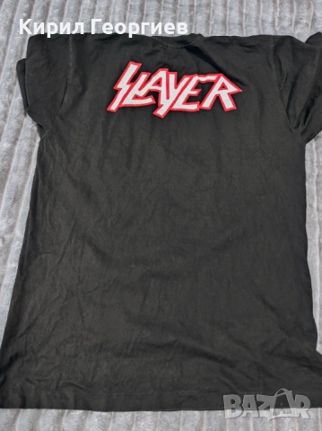 Оригинални тениски на Slayer, снимка 4 - Тениски - 54572186