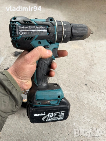 Makita DHP480 безчетков винтоверт, снимка 6 - Винтоверти - 54153751