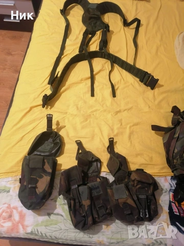 Военна раница 60л DPM Camo с MOLLE система – Армия на Нидерландия и система за насене на товари, снимка 6 - Екипировка - 55078446