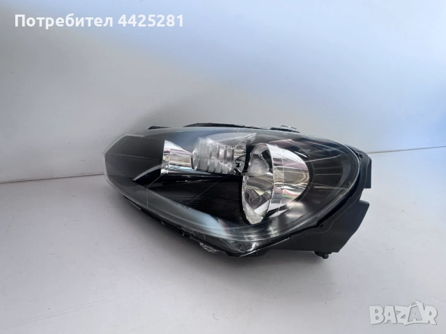 фар ляв VW Golf VI 2008-2013 г. #1068V., снимка 3 - Части - 54617937