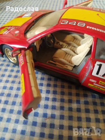 Bburago Ferrari 348 ( 1989 ), снимка 8 - Колекции - 54803099