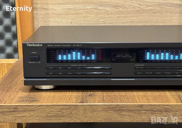 Technics SH-GE70 – Made in Japan / Дигитален стерео графичен еквалайзер, снимка 3 - Ресийвъри, усилватели, смесителни пултове - 55590286