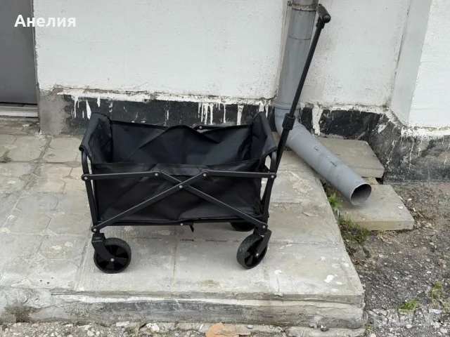 Многофункционална сгъваема количка 2 в 1 с масичка за къмпинг и пикник TV136, снимка 6 - Къмпинг мебели - 55661699