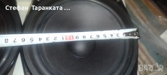 6.5 инчови басови говорители WESTRA цената е за двата броя говорители , снимка 3 - Тонколони - 54513458