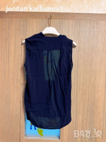 Подарявам - дамски официален тъмно син потник Saint Tropez номер S, снимка 3 - Потници - 54034981