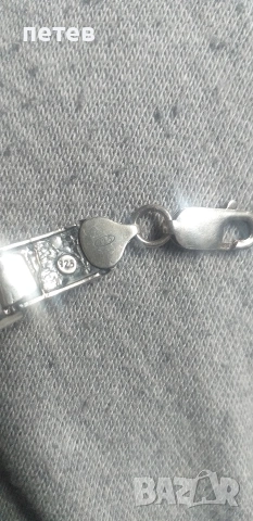 сребърна гривна., снимка 4 - Антикварни и старинни предмети - 54167335