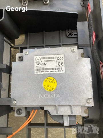 W211 Модул Телефон Hands Free Усилвател Антена Mercedes, снимка 3 - Части - 53956436