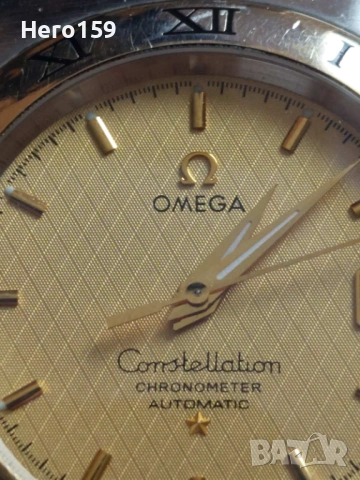 Мъжки часовник''Omega Constellation Automatic Two-Tone 35 mm''-Омега консталейшен, снимка 5 - Мъжки - 54809888