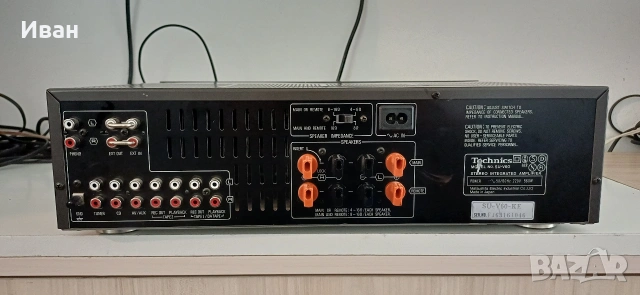 Усилвател Technics SU-V60, снимка 5 - Ресийвъри, усилватели, смесителни пултове - 54165694