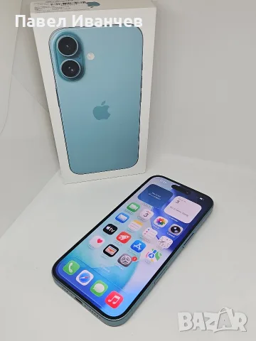 ГАРАНЦИЯ iPhone 16 Black 128GB 89% 465Цикъла, снимка 2 - Apple iPhone - 55683220