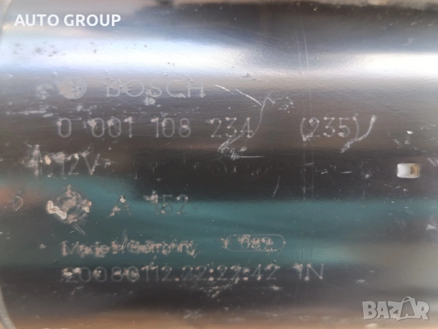 Стартер за Фиат, Алфа, Опел / Fiat, Alfa, Opel, 1,6D 1,9D дизел - 0001108234, снимка 2 - Части - 54828165
