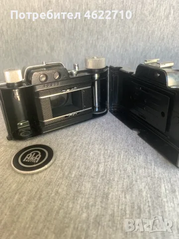 фотоапарат  Akarette II с  обектив Schneider-Kreuznach Xenar., снимка 6 - Фотоапарати - 55512130