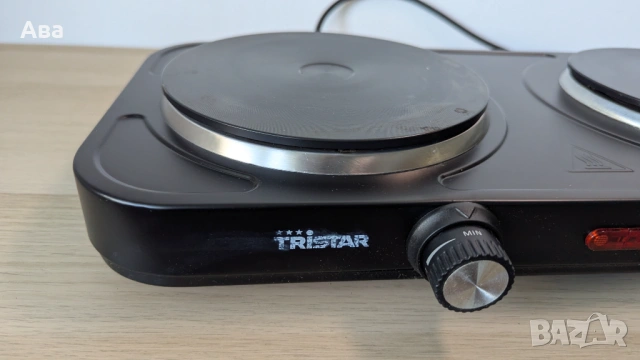 Tristar KP‑6152 – преносим електрически котлон, 1500W, бързо загряване, 15€, използван, снимка 6 - Котлони - 54819381