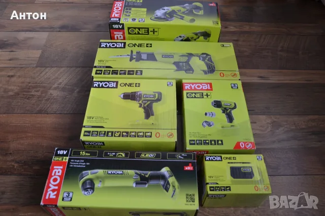 Нови акумулаторни инструменти Ryobi 18V, снимка 2 - Бормашини - 53233167