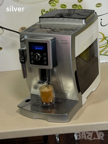 Кафемашина кафе автомат delonghi magnifica с гаранция, снимка 4 - Кафемашини - 55160358